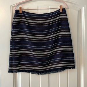 Loft Striped Skirt, Size 12